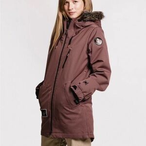 L1 Premium Goods Fairbanks Women’s Snowboarding Jacket Size Large Rose